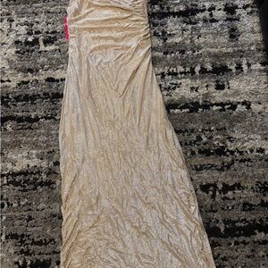 Elegant Gold Women's Skirt Calvin Klein